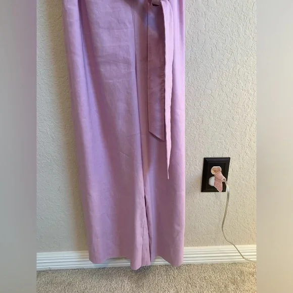 NWOT- Elegant Purple Sleeveless Dress - Picture 4 of 14